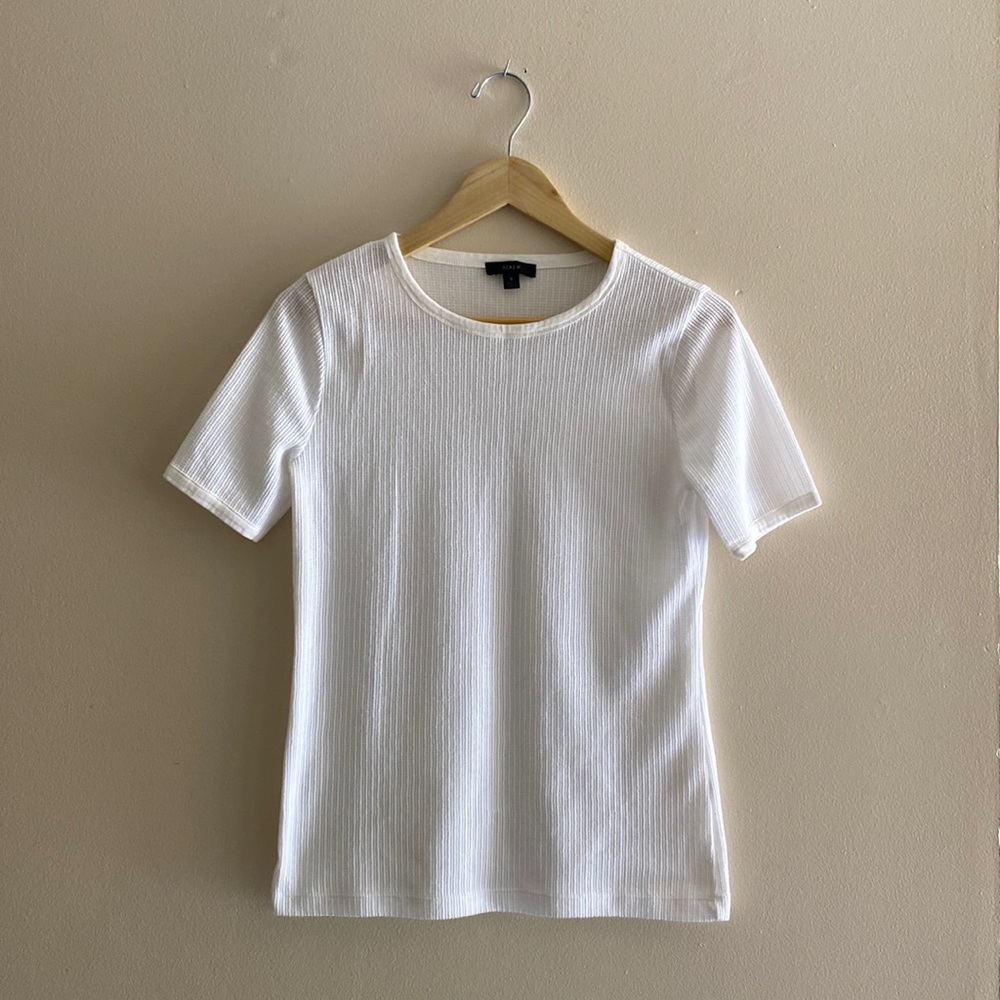 J. Crew Waffle Knit Tee